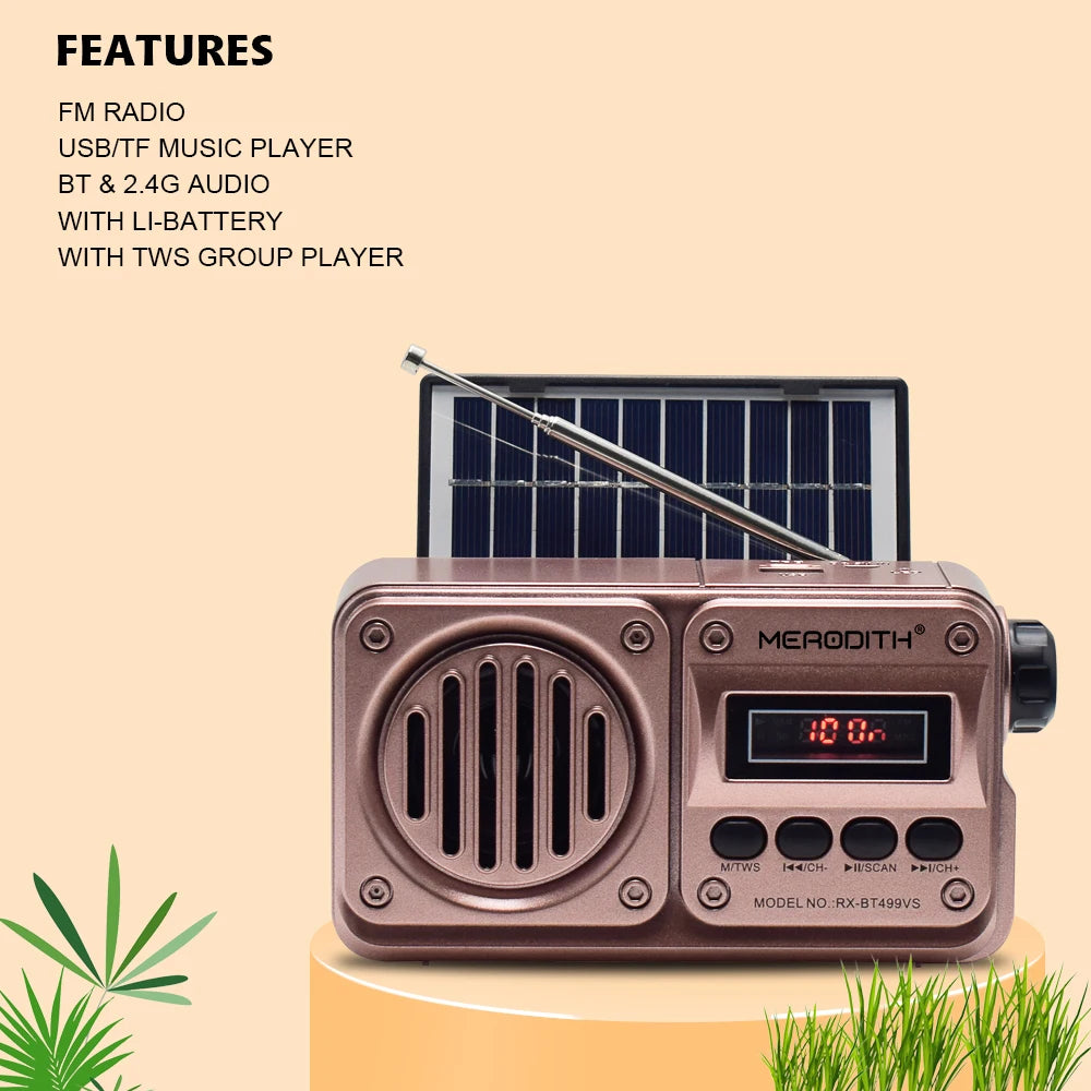 SolarWave - Solar Charging FM Radio