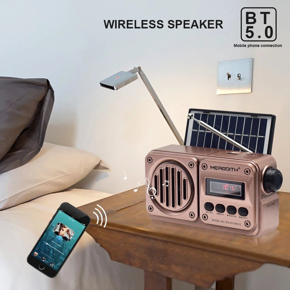 SolarWave - Solar Charging FM Radio