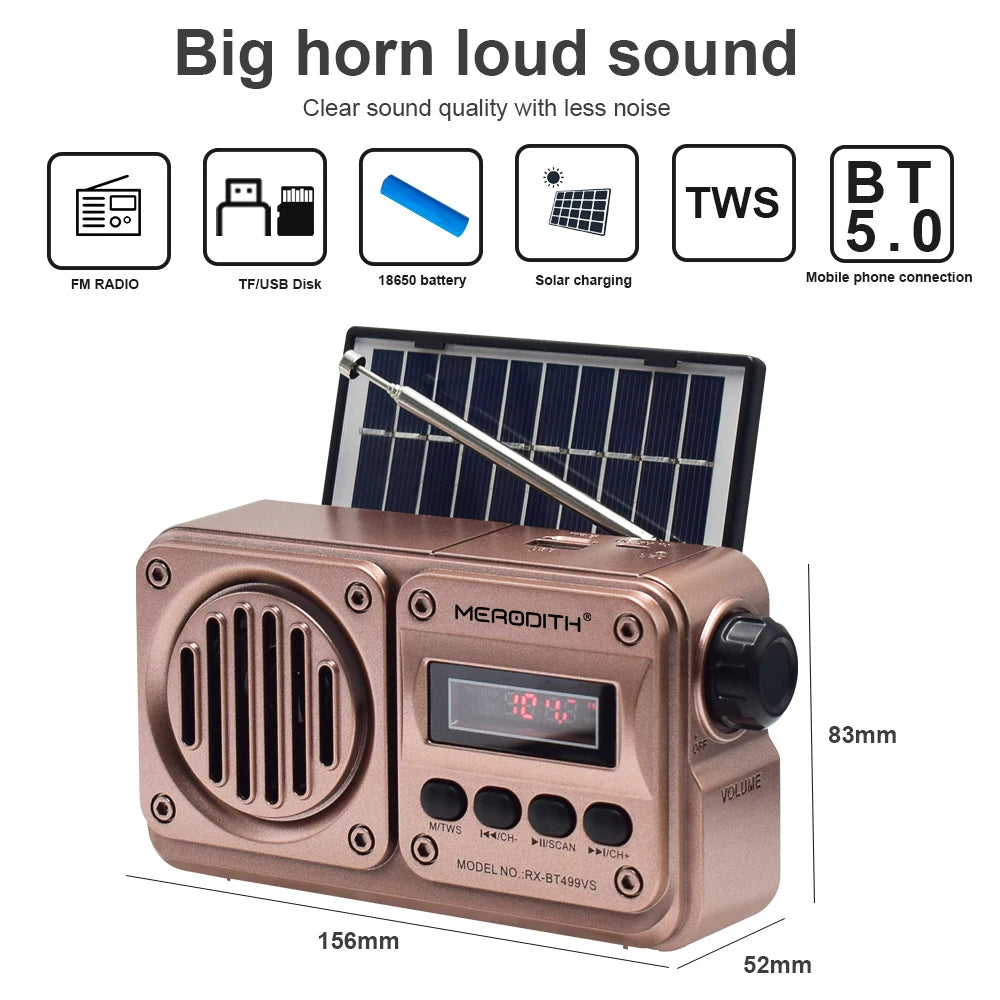 SolarWave - Solar Charging FM Radio